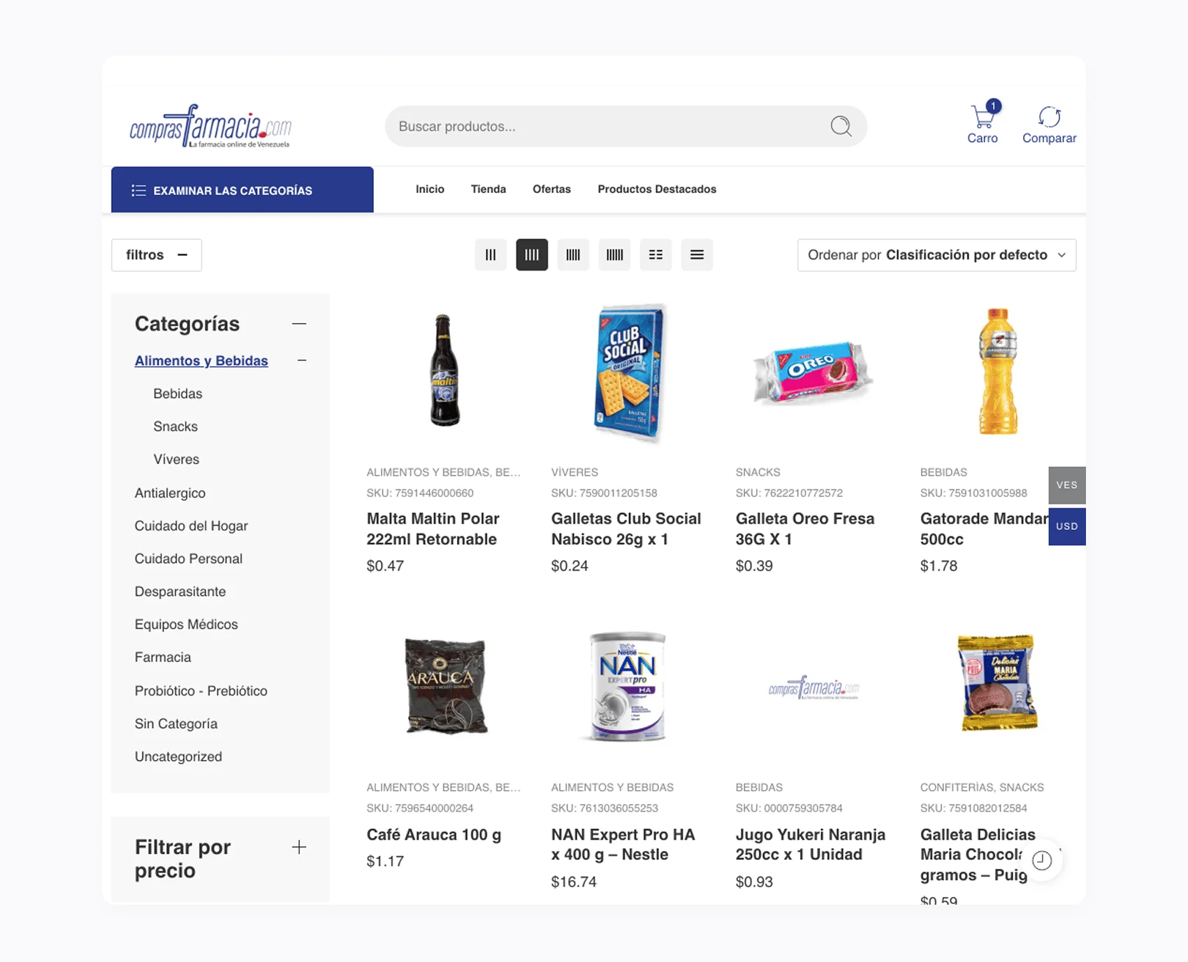 Imagen 3 de E-commerce para ComprasFarmacia